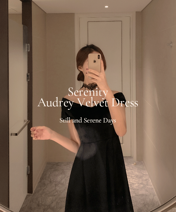 [serenity] 오드리 벨벳 드레스