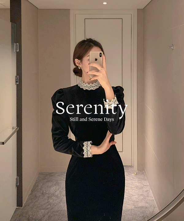 [serenity] 베티니 레이스 원피스